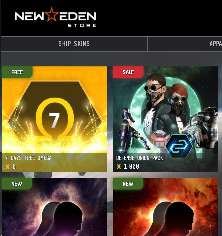 EVE Online - 1 mês de Omega - Epic Games Store